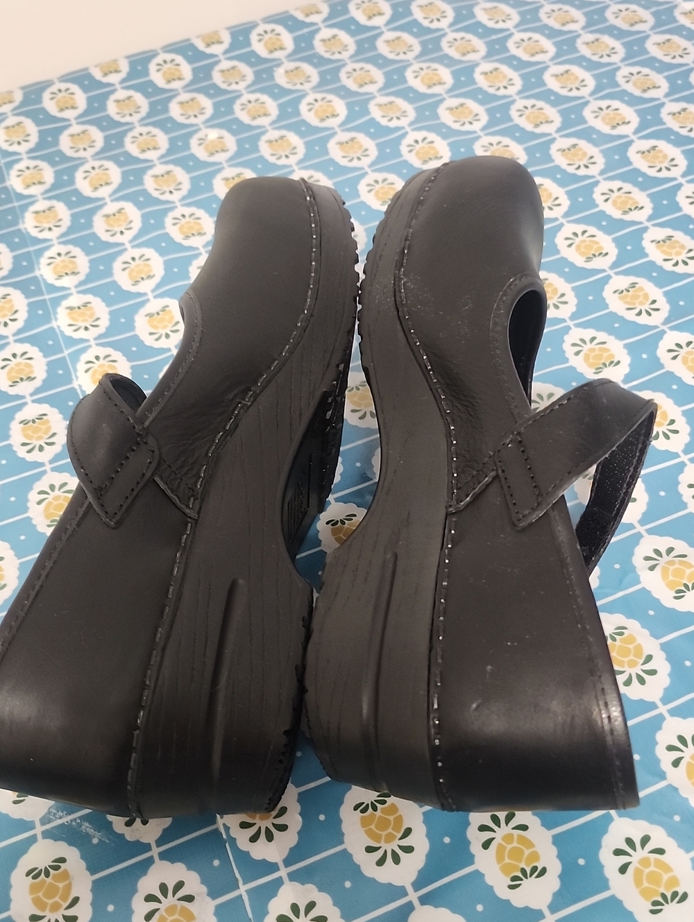 Sanita Mary Jane Clogs Black 11 To 11.5 Euro 42 - Picture 6 of 7